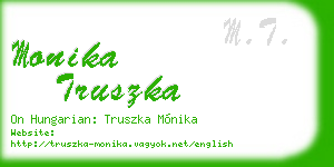monika truszka business card